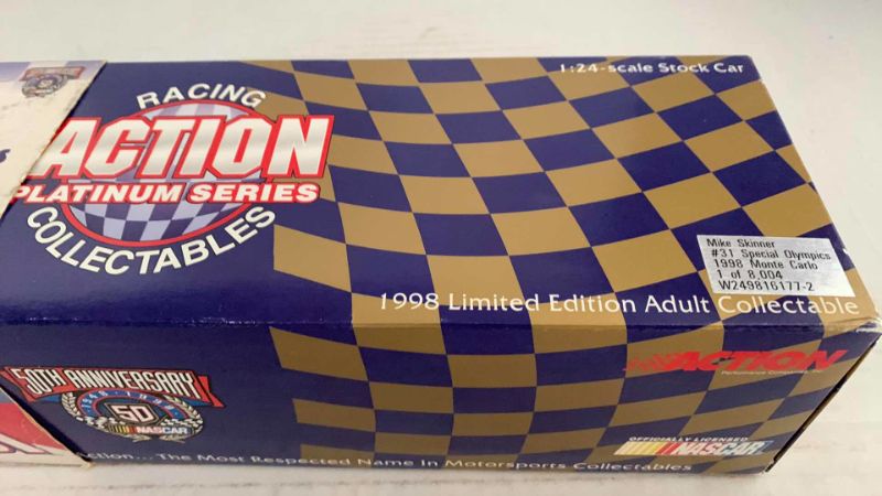 Photo 1 of NASCAR 40TH ANNIVERSARY 1999 SPECIAL OLYMPICS NUMBER 31 MIKE SKINNER 1/8004