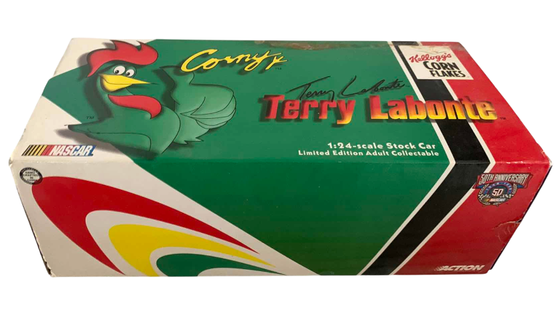 Photo 1 of NASCAR 50TH ANNIVERSARY ACTION COLLECTIBLES TERRY LABONTE KELLOGG’S
