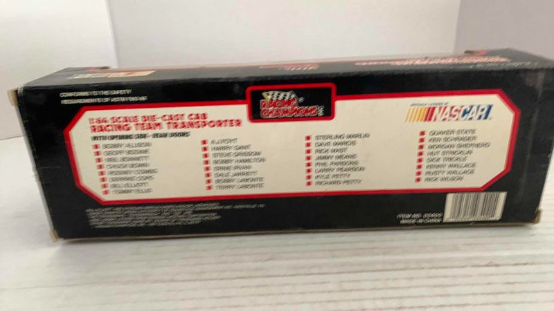 Photo 1 of NASCAR RACING CHAMPIONS LARRY PEARSON 1/64 SCALE RACING TEAM TRANSPORTER DAYTONA 500 NUMBER 92