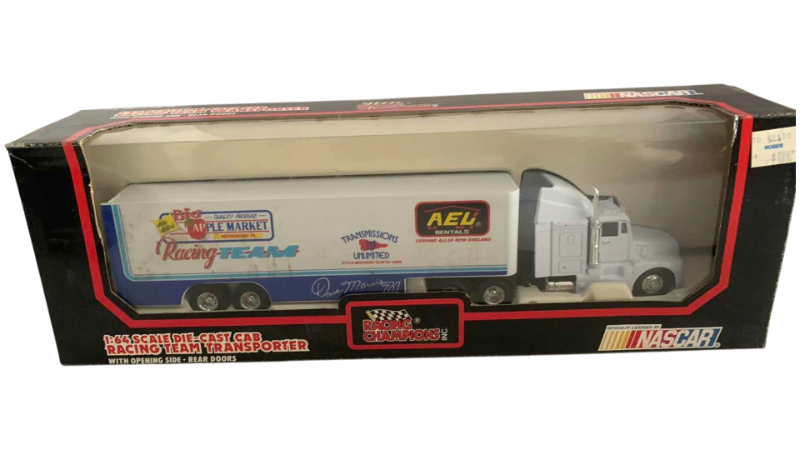 Photo 1 of NASCAR RACING CHAMPIONS 1/64 SCALE RACING TEAM TRANSPORTER APPLE MARKET RACING TEAM