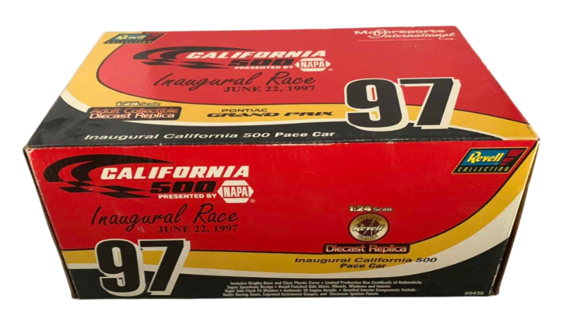 Photo 1 of NASCAR REVEL COLLECTION CALIFORNIA 500 INAUGURAL RACE JUNE 1997 NUMBER 97 PACE CAR