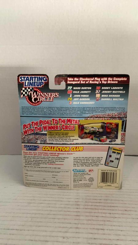 Photo 1 of NASCAR WINNERS CIRCLE STARTING LINEUP 1997 JOHN FORCE NUMBER 1