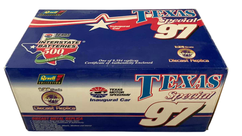 Photo 1 of NASCAR REVELL COLLECTION TEXAS SPECIAL TEXAS MOTOR SPEEDWAY INAUGURAL CAR