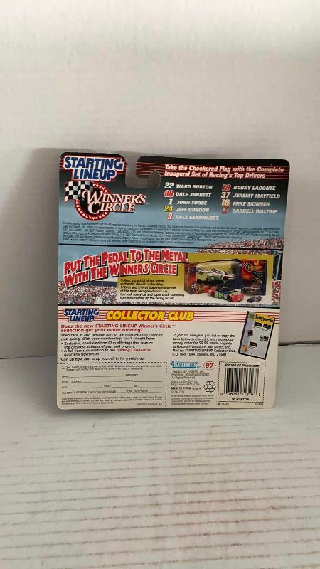 Photo 1 of NASCAR WINNER CIRCLE STARTING LINEUP BURTON WARD