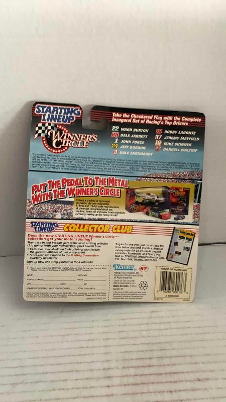 Photo 1 of NASCAR WINNERS CIRCLE STARTING LINEUP JEFF GORDON