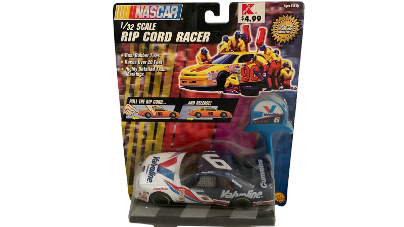 Photo 1 of NASCAR 1/32 SCALE RIPCORD RACER NUMBER 6 MARK MARTIN