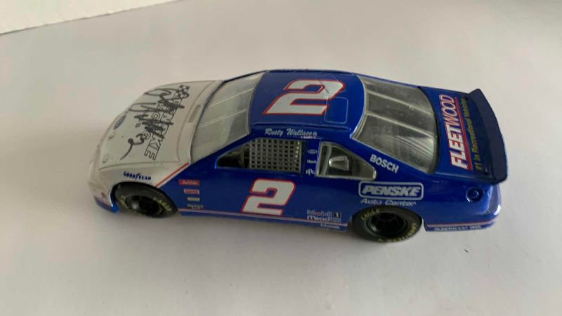 Photo 1 of NASCAR RUSTY WALLACE NUMBER 2 AUTOGRAPHED CAR 1/24 SCALE NOT AUTHENTICATED