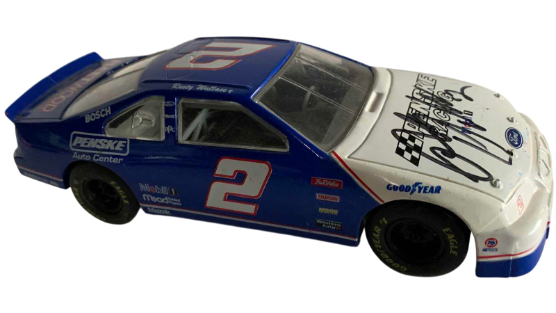 Photo 1 of NASCAR RUSTY WALLACE NUMBER 2 AUTOGRAPHED CAR 1/24 SCALE NOT AUTHENTICATED
