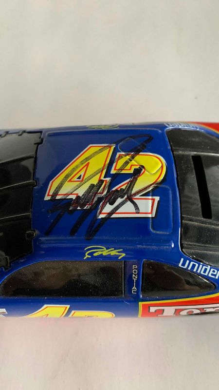 Photo 1 of NASCAR ROBBIE GORDON NUMBER 42 AUTOGRAPHED CAR 1/24 SCALE NOT AUTHENTICATED