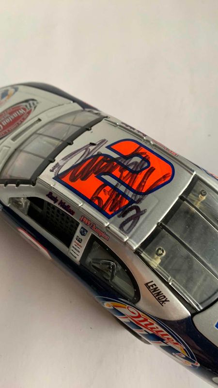 Photo 1 of NASCAR RUSTY WALLACE NUMBER TWO AUTOGRAPHED CAR 1/24 SCALE NOT AUTHENTICATED