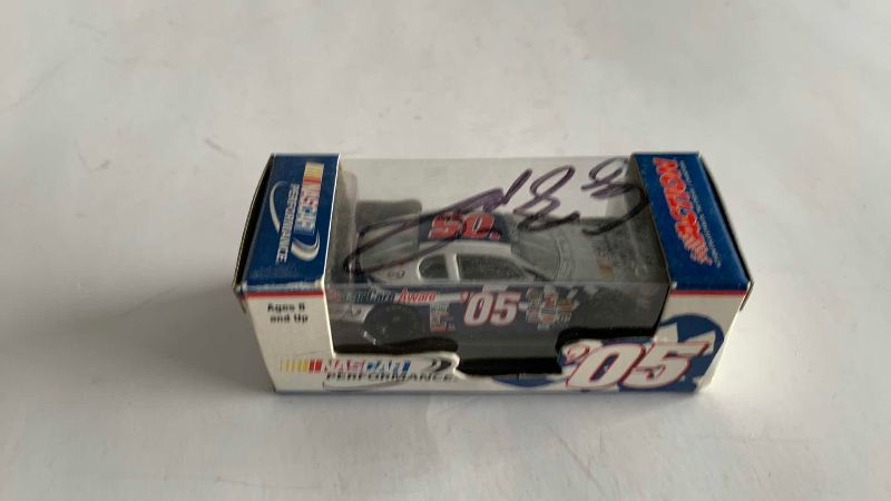 Photo 1 of NASCAR PERFORMANCE NUMBER FIVE AUTOGRAPHED 1/64 SCALE