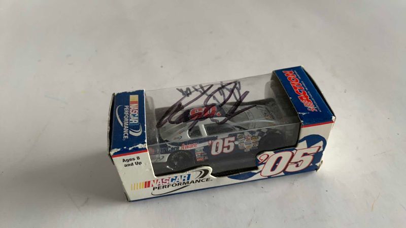 Photo 1 of NASCAR PERFORMANCE NUMBER FIVE DUAL AUTOGRAPHS 1/64 SCALE