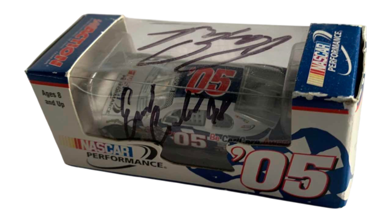 Photo 1 of NASCAR PERFORMANCE NUMBER FIVE DUAL AUTOGRAPHS 1/64 SCALE