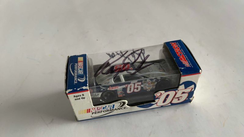 Photo 1 of NASCAR PERFORMANCE NUMBER FIVE DUAL AUTOGRAPHS 1/64 SCALE