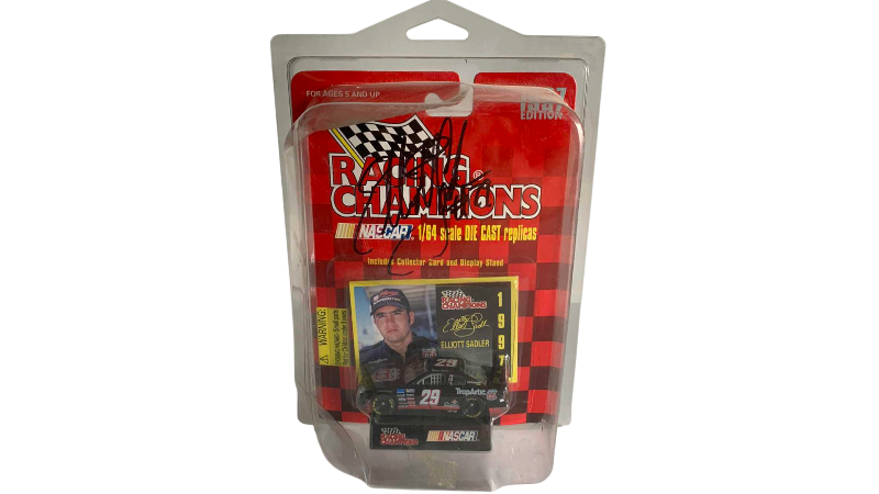 Photo 1 of NASCAR RACING CHAMPIONS ELLIOT SADLER AUTOGRAPHED SET