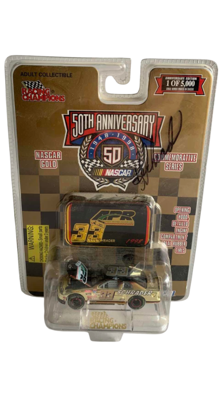 Photo 1 of NASCAR 50TH ANNIVERSARY KEN SCHRADER AUTOGRAPHED SET