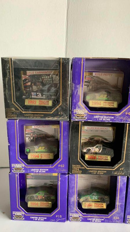 Photo 1 of NASCAR RACING CHAMPIONS 1/64 SCALE CARS