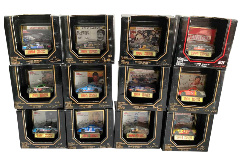 Photo 1 of NASCAR RACING CHAMPIONS 1/64 SCALE CARS