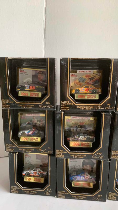 Photo 1 of NASCAR RACING CHAMPIONS 1/64 SCALE CARS