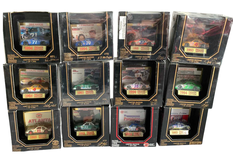 Photo 1 of NASCAR RACING CHAMPIONS 1/64 SCALE CARS