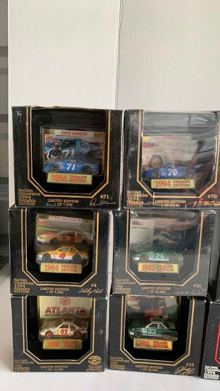 Photo 1 of NASCAR RACING CHAMPIONS 1/64 SCALE CARS