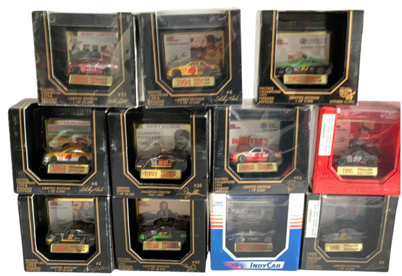 Photo 1 of NASCAR RACING CHAMPIONS 1/64 SCALE CARS