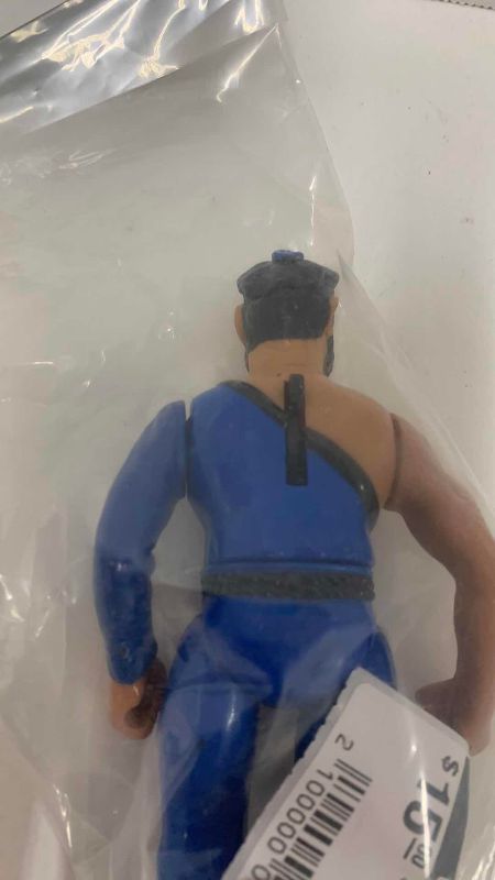 Photo 1 of 1984 REMCO SECRET OF THE NINJA KUNG FU MASTER BLUE VARIANT