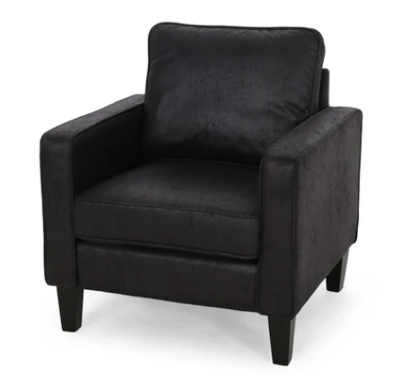 Photo 1 of GDF STUDIOS CONTEMPORARY CLUB FABRIC CHAIR BLACK COLOR MODEL 64087.00