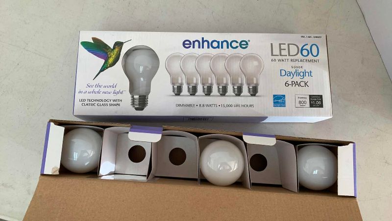 Photo 1 of ASSORTED LIGHT BULBS