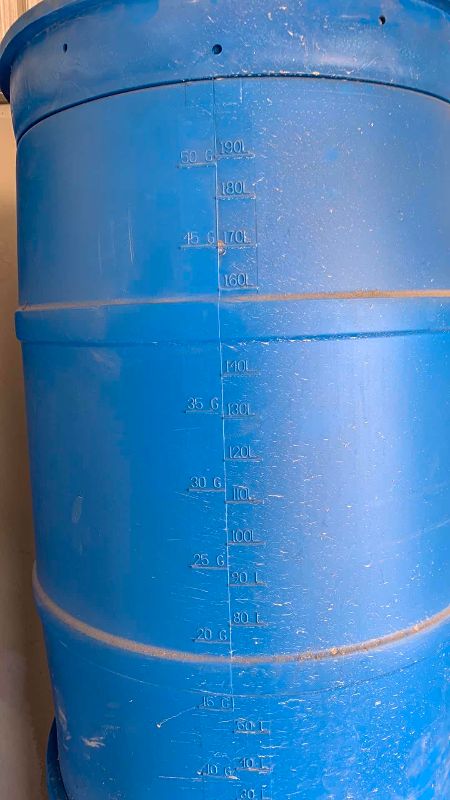 Photo 1 of 55 GALLON PLASTIC DRUM