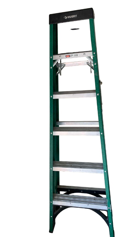 Photo 1 of HUSKY SIX FOOT LADDER FIBERGLASS