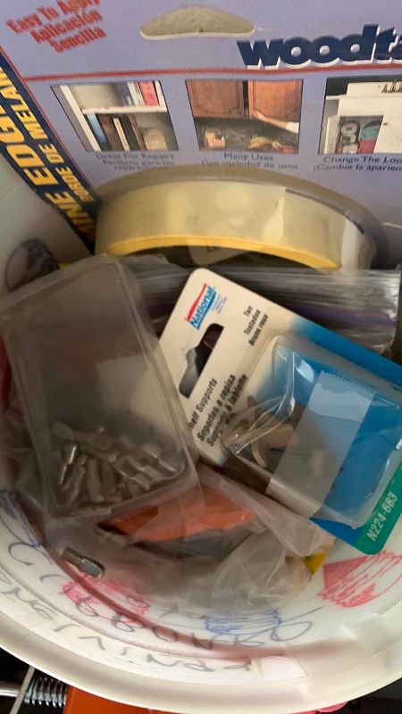 Photo 1 of CLAMPS AND HOUSEHOLD REPAIR ITEMS