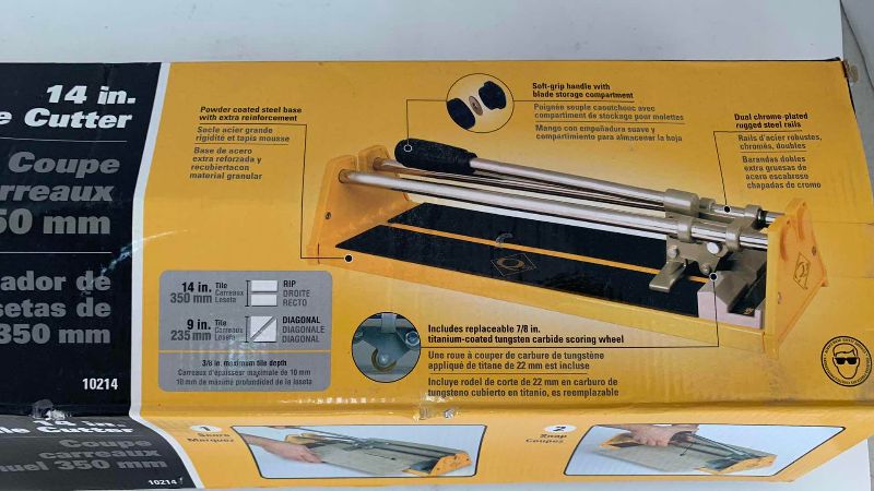 Photo 1 of QEP 14” TILE CUTTER