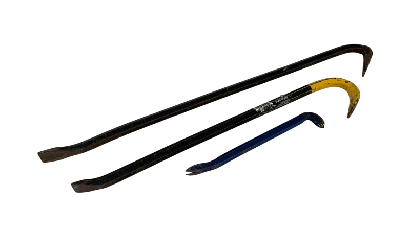 Photo 1 of 3-VARIOUS CROW BARS