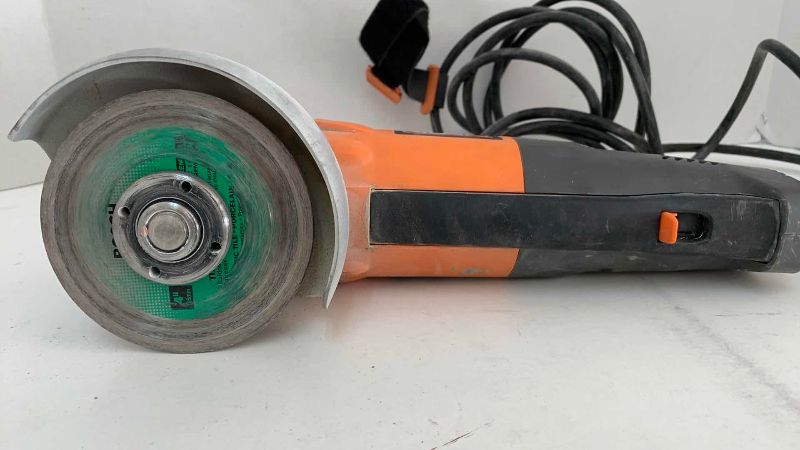Photo 1 of RIGID CORDED 4 1/2” ANGLE GRINDER