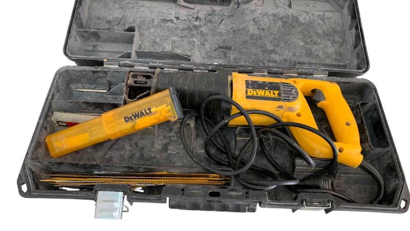 Photo 1 of DEWALT SAWZALL DW303 WITH BLADES