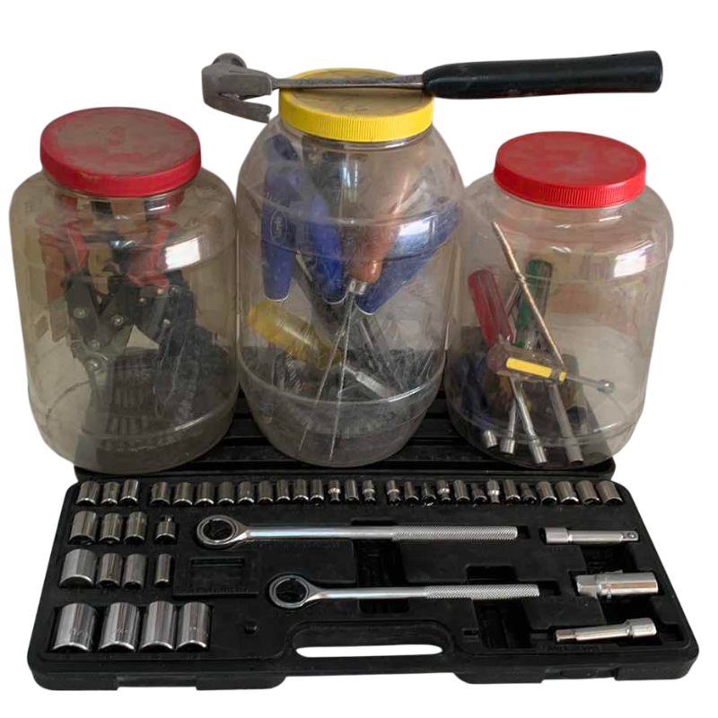 Photo 1 of SOCKET SET, SHEARS, CHISELS AND NUT RUNNERS