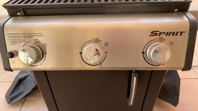 Photo 1 of WEBER SPIRIT NATURAL GAS CONNECTION GRILL