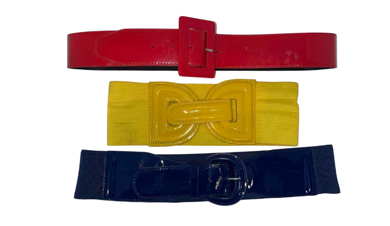 Photo 1 of 3-LATEX FASHION BELTS