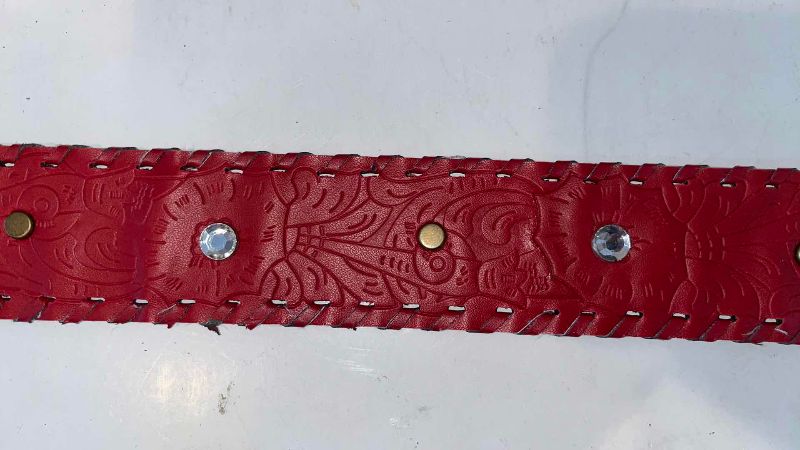 Photo 1 of 6-RED FASHION BELTS