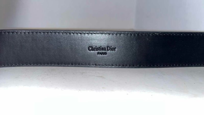 Photo 1 of CHRISTIAN DIOR LOGO BELT PARIS SIZE 44/110