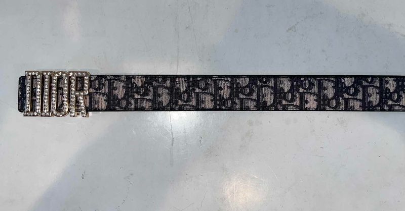 Photo 1 of CHRISTIAN DIOR LOGO BELT PARIS SIZE 44/110