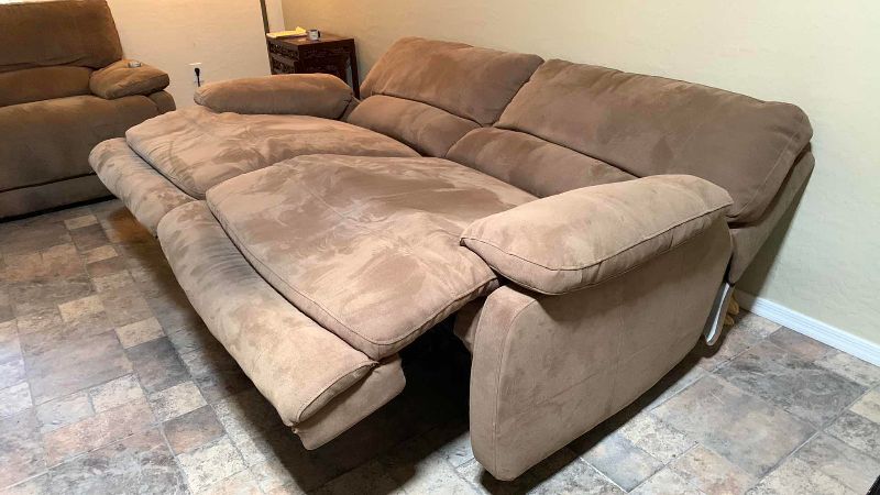 Photo 1 of MOTION EASE HARLEY POWER RECLINING SOFA 81” X 41” H 37”