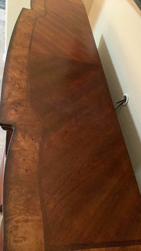 Photo 1 of ELECTRIC FIREPLACE MEDIA CONSOLE CHERRY FINISH EMITS HEAT 59” X 16” H 36”