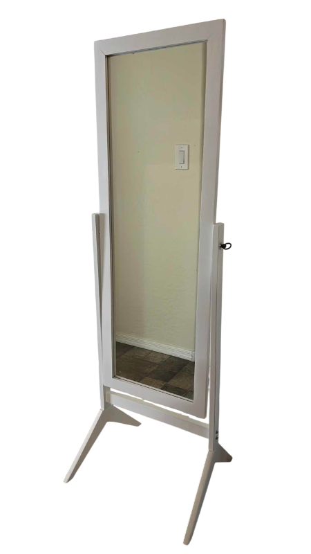 Photo 1 of FREE STANDING WOOD MIRROR 16” X 58” H16”