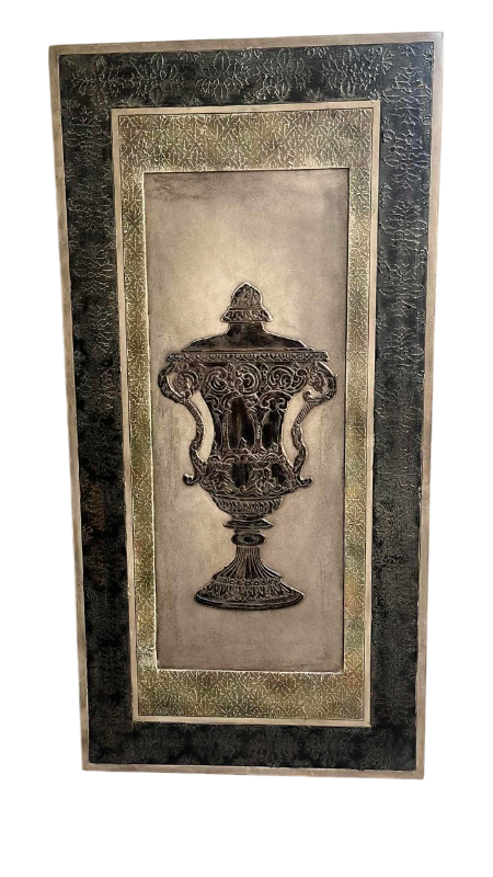 Photo 1 of FRAMED "URN" ARTWORK 48” X 24”