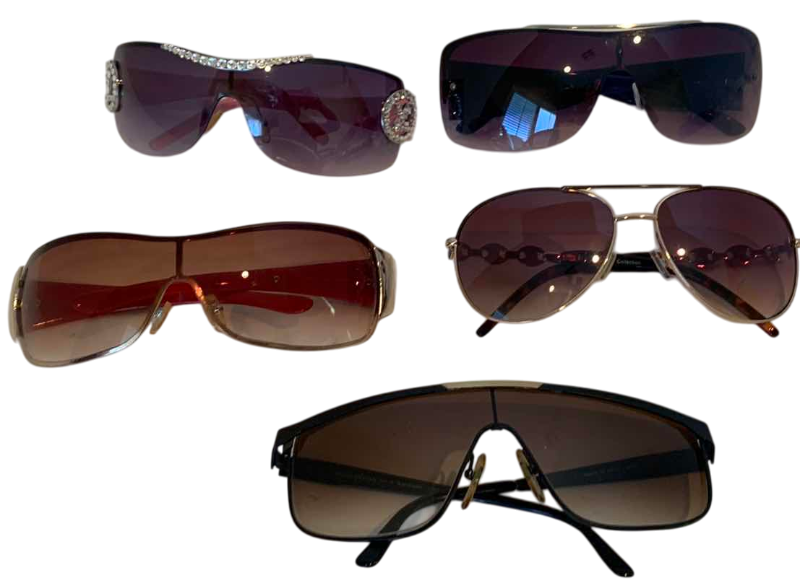 Photo 1 of 5-PAIRS OF LADIES FASHION SUNGLASSES