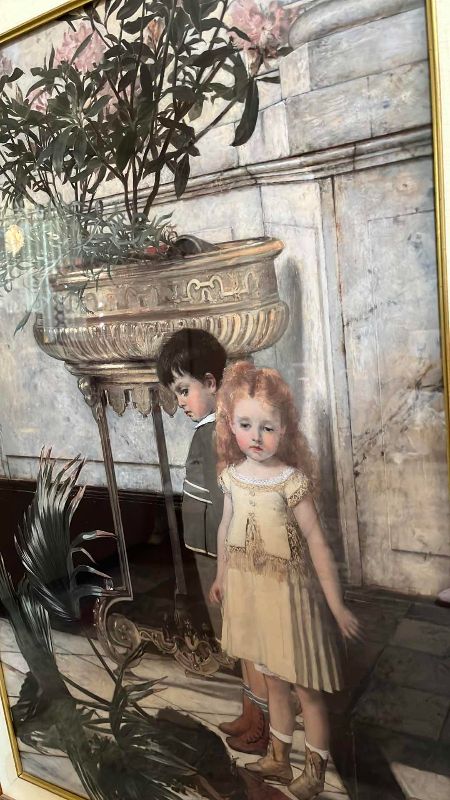Photo 1 of “BROKEN VASE” JAN VERHAS OIL ON CANVAS 37.5” X 27”