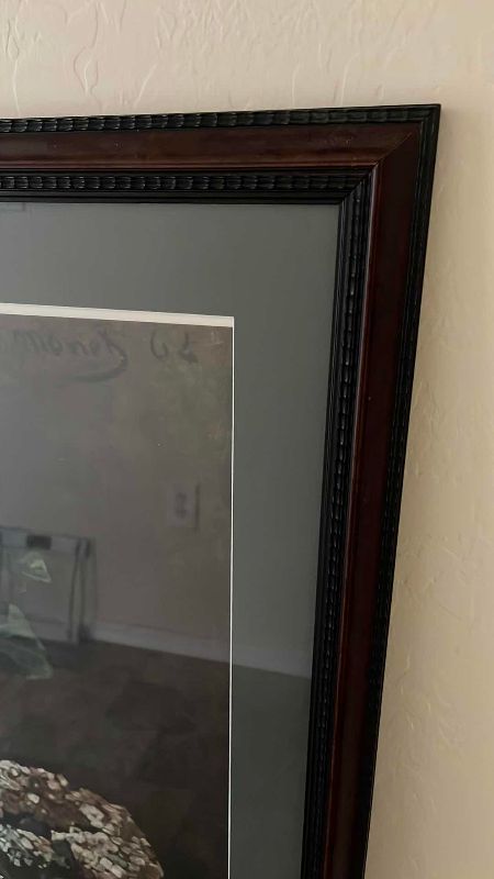 Photo 1 of FRAMED "FLORAL ARRANGEMENT" ARTWOREK 38.5” X 31”