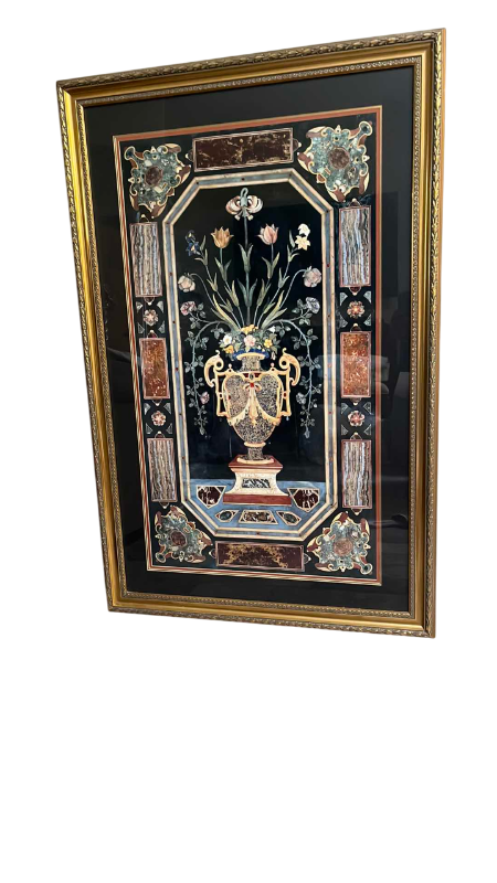 Photo 1 of FRAMED "FLOWER VASE" ARTWORK 47” X 30.5”